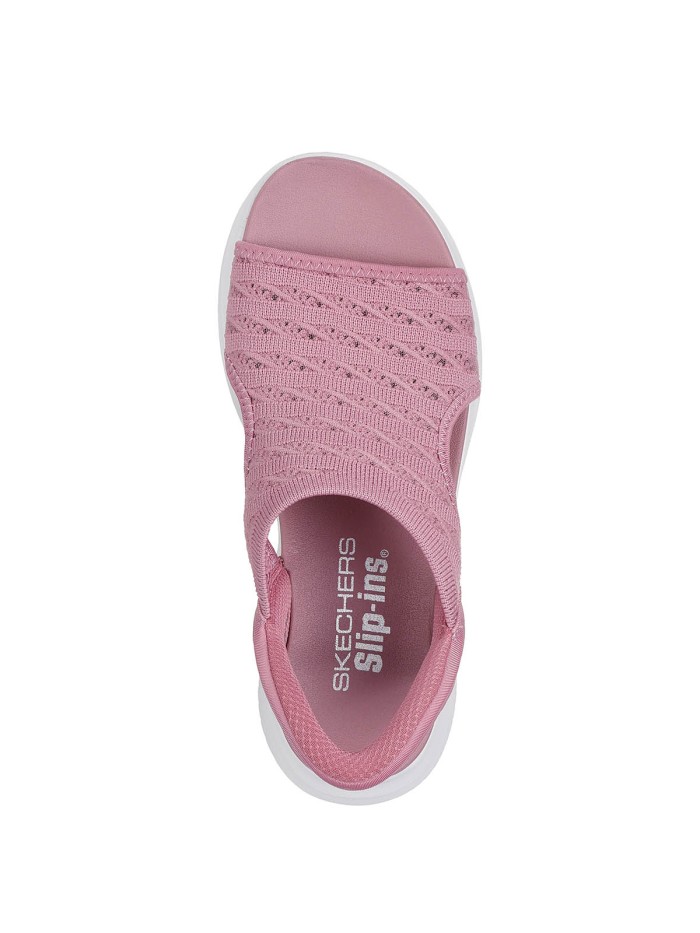 SANDALIAS ELÁSTICAS PARA MUJER SKECHERS Slip-ins: Ultra Flex 3.0 - Sun Warmth 119805 ROSA