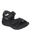 SANDALIAS CON VELCROS DE MUJER SKECHERS Arch Fit 2.0 Sandal - Feelin' Bright 164078 NEGRO