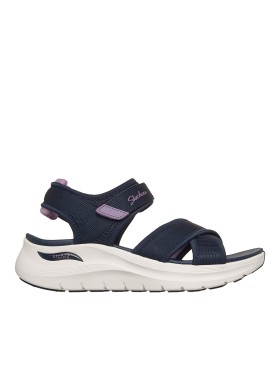 SANDALIAS CON VELCROS DE MUJER SKECHERS Arch Fit 2.0 Sandal - Feelin' Bright 164078 MARINO