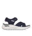 SANDALIAS CON VELCROS DE MUJER SKECHERS Arch Fit 2.0 Sandal - Feelin' Bright 164078 MARINO