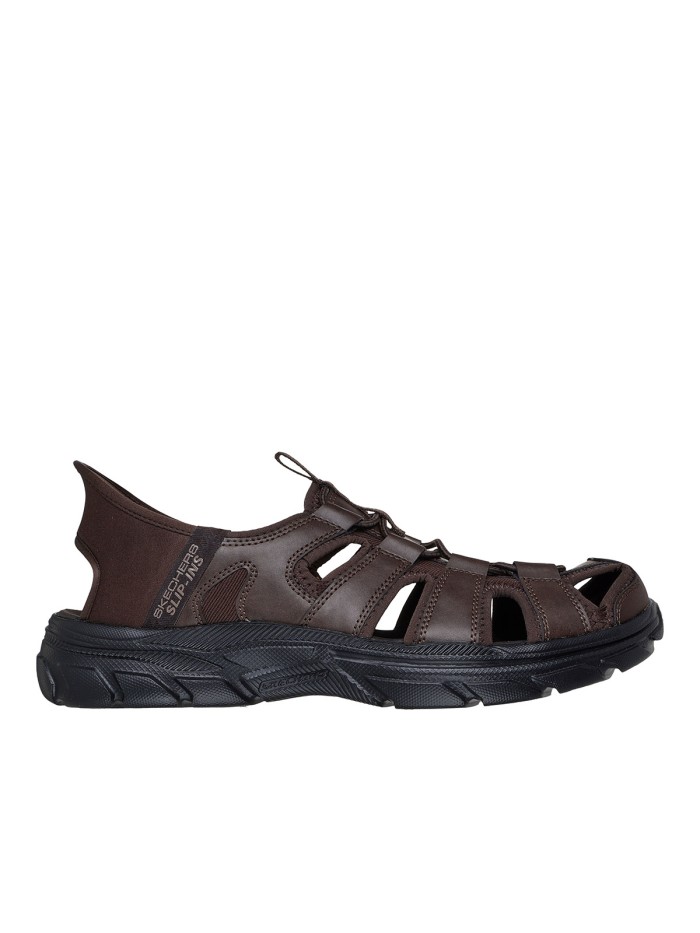 SANDALIAS CANGREJERAS PARA HOMBRE SKECHERS Slip-Ins Relaxed Fit: Revolted - Vartan 205182 MARRÓN