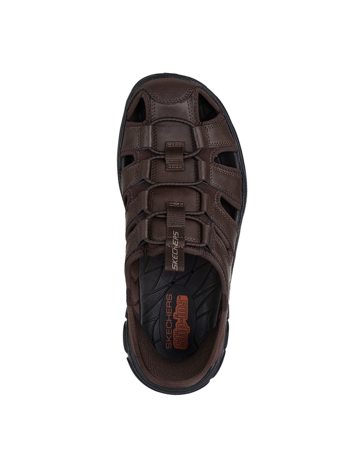 SANDALIAS CANGREJERAS PARA HOMBRE SKECHERS Slip-Ins Relaxed Fit: Revolted - Vartan 205182 MARRÓN