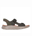 SANDALIAS CONFORT DE CABALLERO Skechers Slip-ins: GO WALK Flex SD - Easy Entry 229210 VERDE