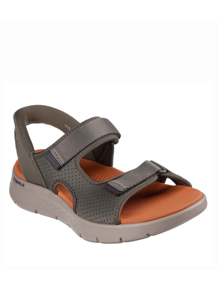 SANDALIAS CONFORT DE CABALLERO Skechers Slip-ins: GO WALK Flex SD - Easy Entry 229210 VERDE