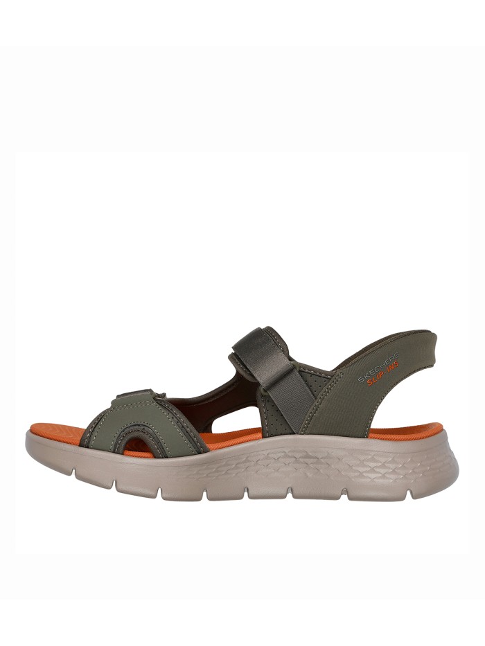 SANDALIAS CONFORT DE CABALLERO Skechers Slip-ins: GO WALK Flex SD - Easy Entry 229210 VERDE