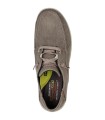 ZAPATO CASUAL CON CORDÓN ELÁSTICO DE HOMBRE SKECHERS Melson - Volgo 66384 MARRÓN