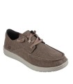 ZAPATO CASUAL CON CORDÓN ELÁSTICO DE HOMBRE SKECHERS Melson - Volgo 66384 MARRÓN