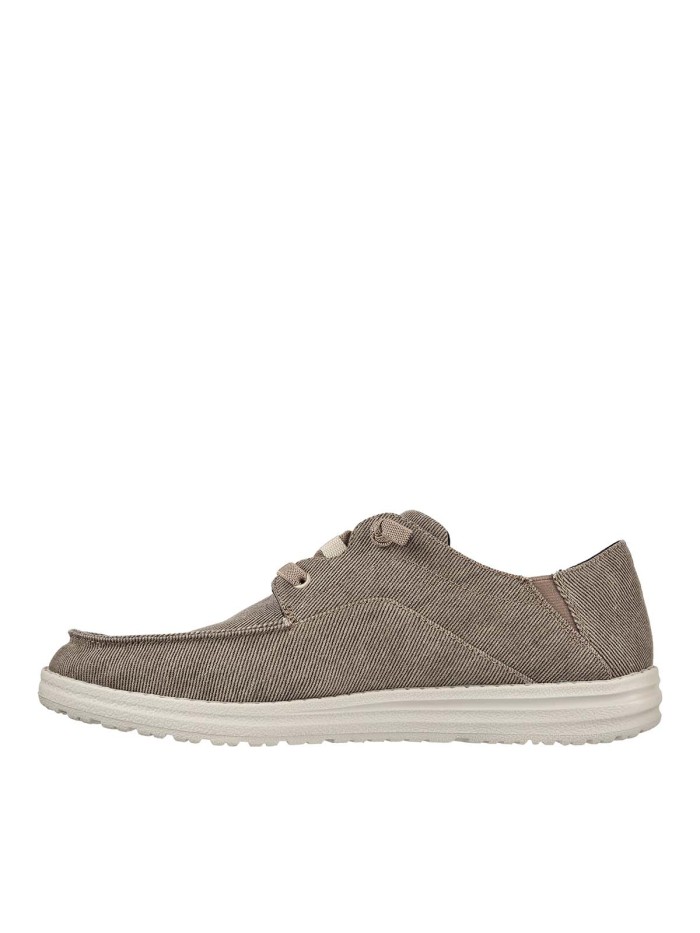 ZAPATO CASUAL CON CORDÓN ELÁSTICO DE HOMBRE SKECHERS Melson - Volgo 66384 MARRÓN