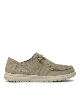 ZAPATO CASUAL CON CORDÓN ELÁSTICO DE HOMBRE SKECHERS Melson - Volgo 66384 BEIGE