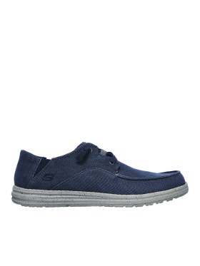 ZAPATO CASUAL CON CORDÓN ELÁSTICO DE HOMBRE SKECHERS Melson - Volgo 66384 MARINO