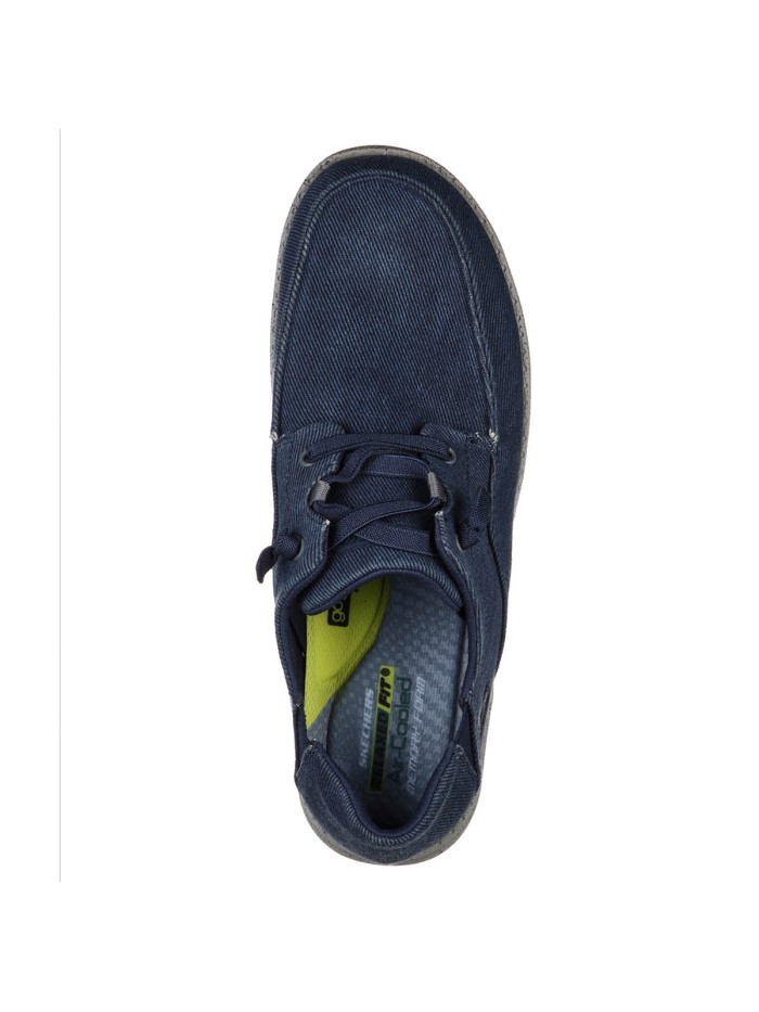 ZAPATO CASUAL CON CORDÓN ELÁSTICO DE HOMBRE SKECHERS Melson - Volgo 66384 MARINO