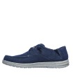 ZAPATO CASUAL CON CORDÓN ELÁSTICO DE HOMBRE SKECHERS Melson - Volgo 66384 MARINO