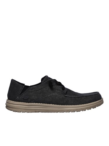 ZAPATO CASUAL CON CORDÓN ELÁSTICO DE HOMBRE SKECHERS Melson - Volgo 66384 NEGRO