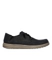 ZAPATO CASUAL CON CORDÓN ELÁSTICO DE HOMBRE SKECHERS Melson - Volgo 66384 NEGRO