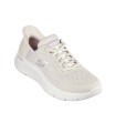 ZAPATILLAS DEPORTIVAS BEIGE Skechers Slip-ins: GO WALK Flex - Grand Entry 124836