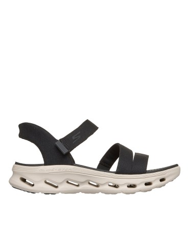 SANDALIAS NEGRAS CON VELCROS SKECHERS Slip-ins: GO WALK Glide-Step 2.0 Sandal - Ella 141269