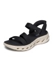 SANDALIAS NEGRAS CON VELCROS SKECHERS Slip-ins: GO WALK Glide-Step 2.0 Sandal - Ella 141269