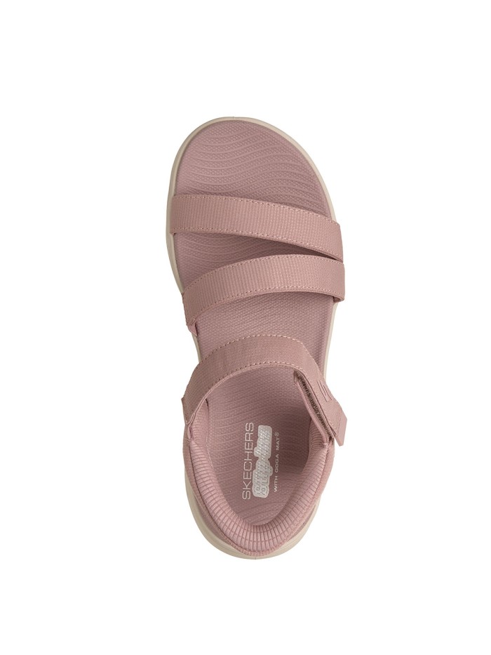 SANDALIAS ROSAS CON VELCROS SKECHERS Slip-ins: GO WALK Glide-Step 2.0 Sandal - Ella 141269