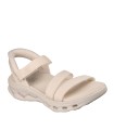 SANDALIAS BEIGE CON VELCROS SKECHERS Slip-ins: GO WALK Glide-Step 2.0 Sandal - Ella 141269