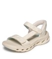 SANDALIAS CON VELCROS PARA MUJER Skechers Slip-ins: GO WALK Glide-Step 2.0 Sandal - Cozy Fit Jada 141276 BEIGE