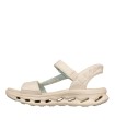 SANDALIAS CON VELCROS PARA MUJER Skechers Slip-ins: GO WALK Glide-Step 2.0 Sandal - Cozy Fit Jada 141276 BEIGE