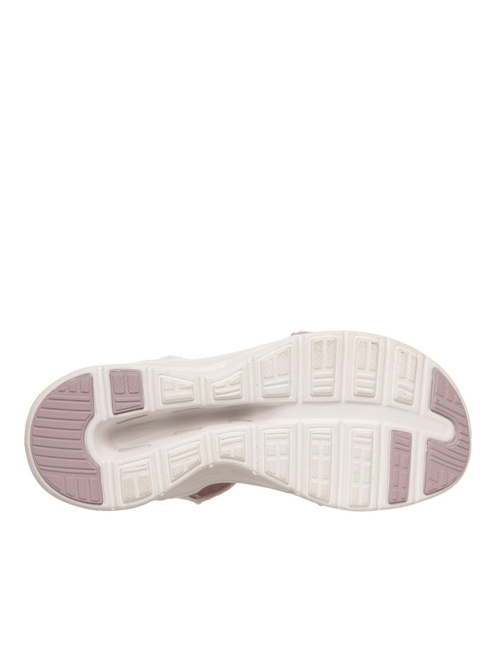 SANDALIAS CON VELCROS PARA MUJER Skechers Slip-ins: GO WALK Glide-Step 2.0 Sandal - Cozy Fit Jada 141276 BLANCO