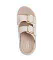 SANDALIA ELÁSTICA CON HEBILLAS PARA MUJER SKECHERS GO WALK Arch Fit 2.0 Sandal - Chloe 140871 BEIGE