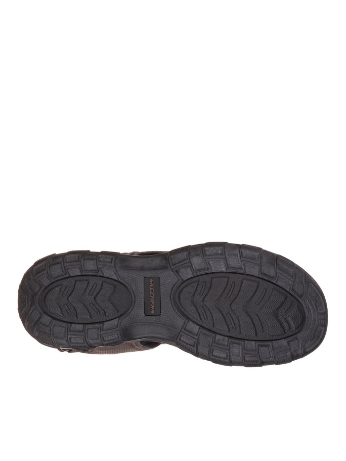 SANDALIA CON VELCROS PARA HOMBRE SKECHERS Garver-Louden 64487 MARRON