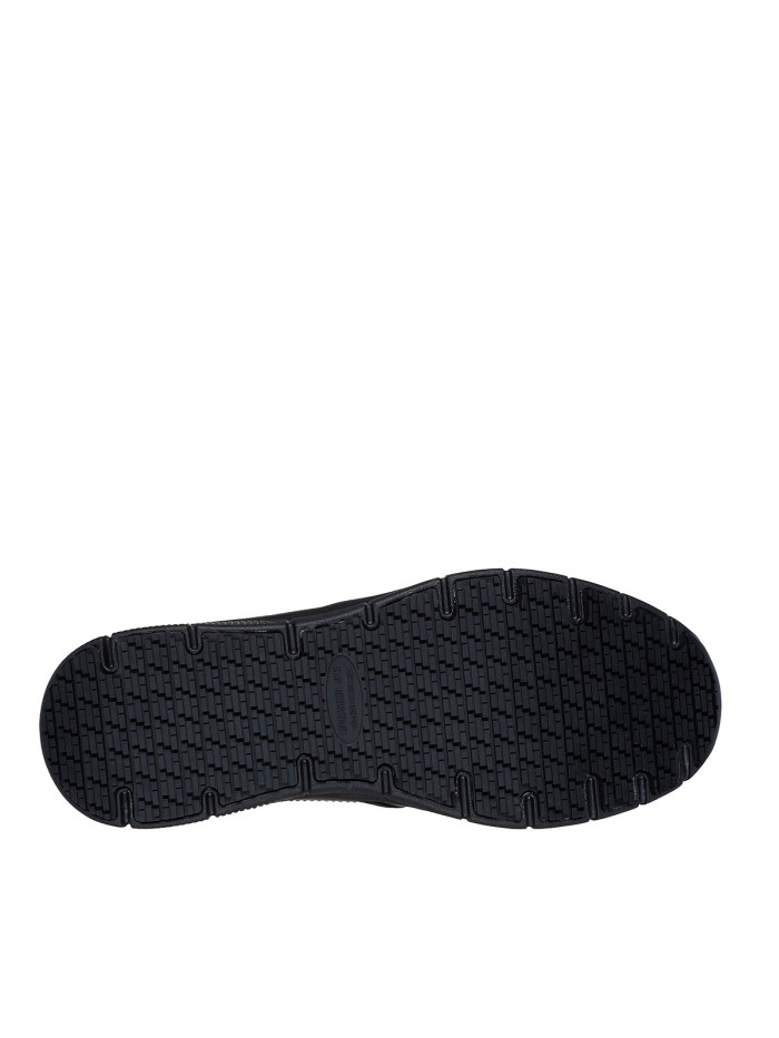 ZAPATILLAS DE TRABAJO PARA HOMBRE SKECHERS SLIP-INS WORK NAMPA BROXTIN 200304EC NEGRO
