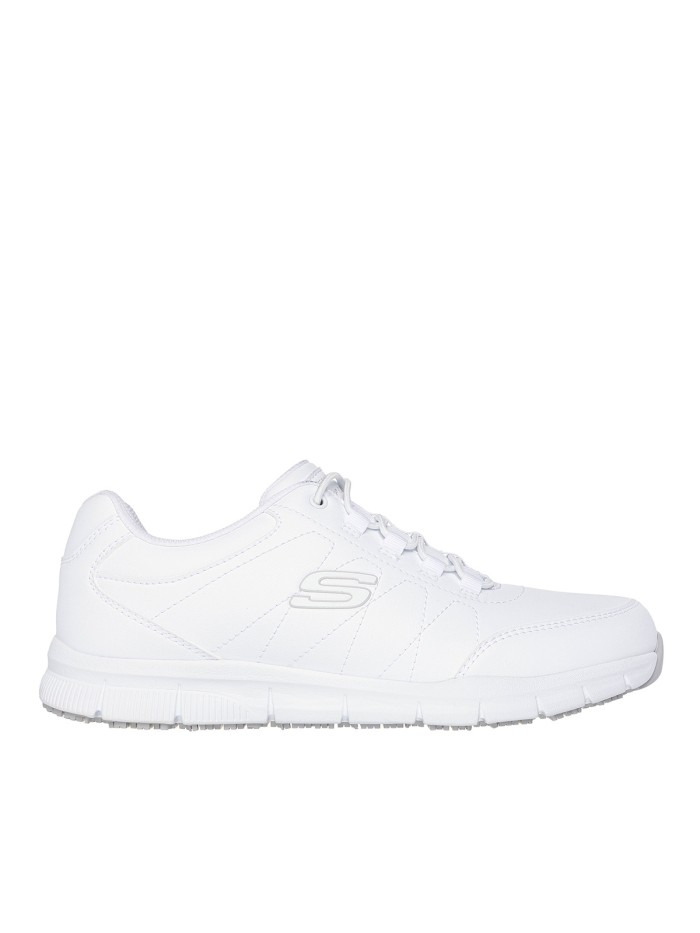 ZAPATOS DE TRABAJO WORK PARA CABALLERO SKECHERS NAMPA OSIL 200272EC SKECHERS BLANCO