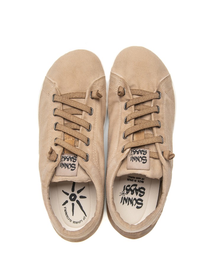 ZAPATILLAS BAREFOOT DE HOMBRE SUNNI SABBI MIYAKO CANELA