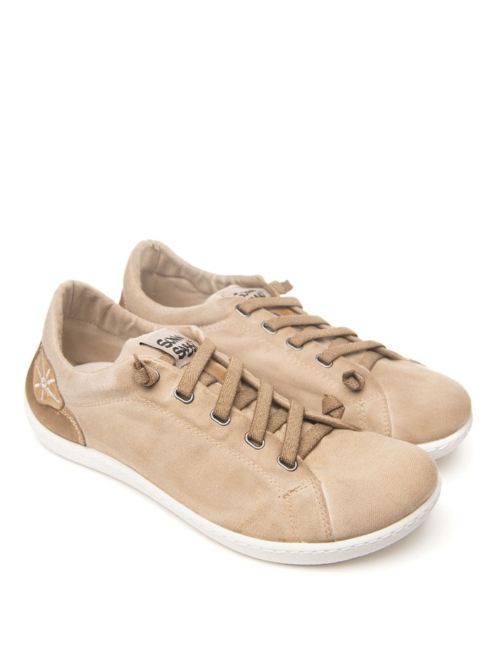 ZAPATILLAS BAREFOOT DE HOMBRE SUNNI SABBI MIYAKO CANELA