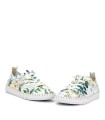 ZAPATILLAS DE CORDONES CON DISEÑO FLORAL PARA MUJER THE HAPPY MONK CRETA 014 VERDE