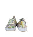 ZAPATILLAS FRESCAS DE PIEL CON ESTAMPADO FLORAL PARA MUJER THE HAPPY MONK MALLORCA 009 MULTICOLOR