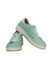 ZAPATILLAS CONFORT DE PIEL PARA MUJER THE HAPPY MONK ALCALA 003 VERDE