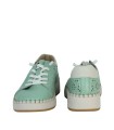 ZAPATILLAS CONFORT DE PIEL PARA MUJER THE HAPPY MONK ALCALA 003 VERDE