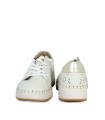 ZAPATILLAS COFORT DE PIEL PARA MUJER THE HAPPY MONK ALCALA 003 NEW HIELO