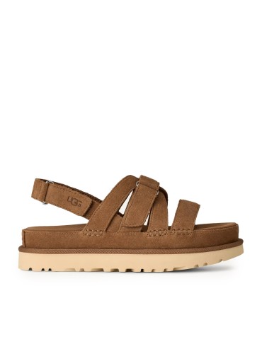 SANDALIAS DE PLATAFORMA PARA MUJER UGG Goldenstar Gleam 1175122 CAMEL