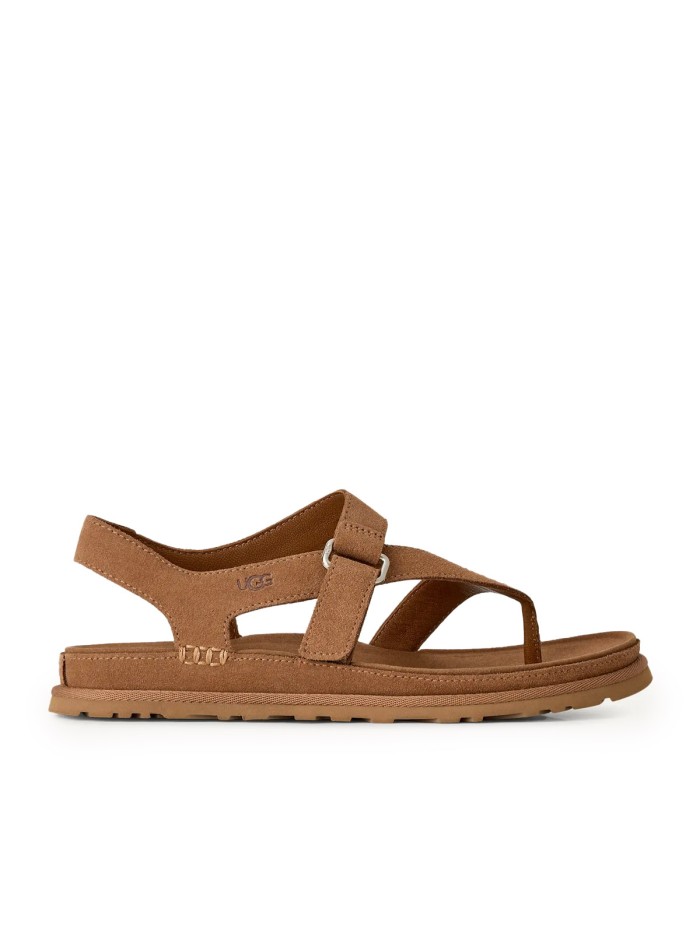 SANDALIAS CON TIRA EN EL DEDO PARA MUJER UGG 1175134 GOLDENGAZE CAMEL