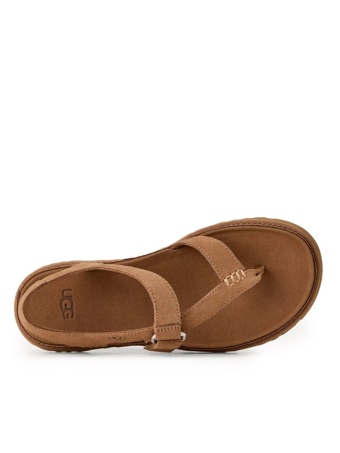 SANDALIAS CON TIRA EN EL DEDO PARA MUJER UGG 1175134 GOLDENGAZE CAMEL