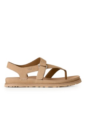 SANDALIAS CON TIRA EN EL DEDO PARA MUJER UGG 1175134 GOLDENGAZE BEIGE