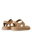 SANDALIAS CON TIRA EN EL DEDO PARA MUJER UGG 1175134 GOLDENGAZE BEIGE