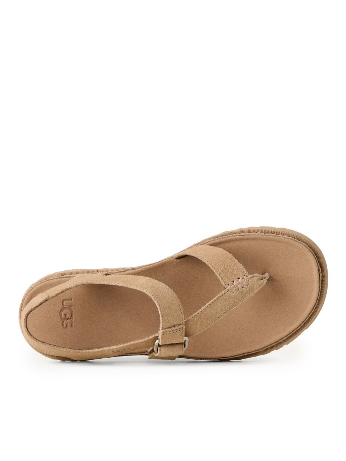 SANDALIAS CON TIRA EN EL DEDO PARA MUJER UGG 1175134 GOLDENGAZE BEIGE