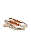 ALPARGATAS CERRADAS METALIZADAS PARA MUJER VERBENAS KIARA ORO