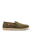 ALPARGATAS PARA CABALLERO MICROPERFORADAS VERBENAS TOM KAKI