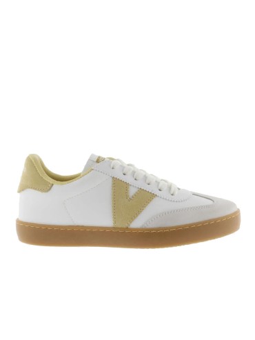 ZAPATILALS DE MUJER VICTORIA BERLÍN CICLISTA EFECTO PIEL/SERRAJE & COLOR AMARILLO
