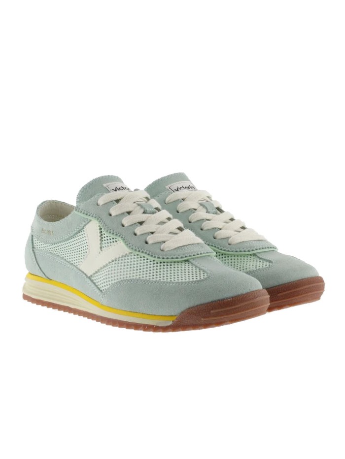 ZAPATILLAS DE MUJER APLAUSO SATURNO REJILLA & SERRAJE 1158105 VERDE