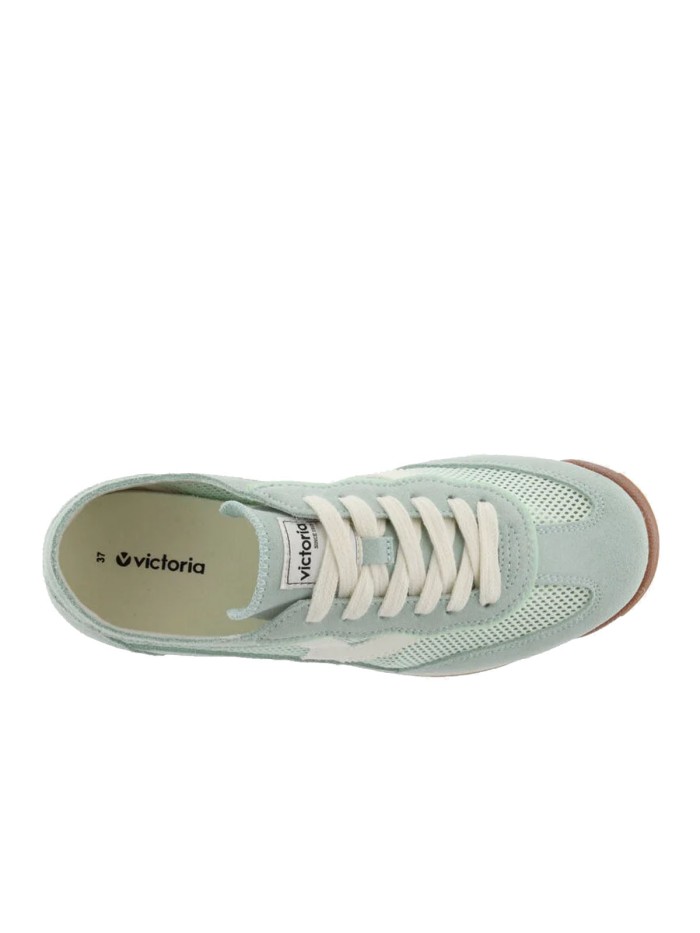 ZAPATILLAS DE MUJER APLAUSO SATURNO REJILLA & SERRAJE 1158105 VERDE