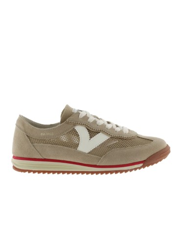 ZAPATILLAS DE MUJER VICTORIA SATURNO REJILLA & SERRAJE 1158105 BEIGE