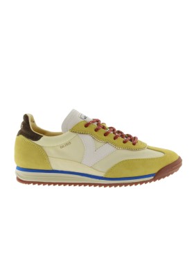 ZAPATILLAS DE MUJER VICTORIA SATURNO NYLON & SERRAJE 1158110 AMARILLO